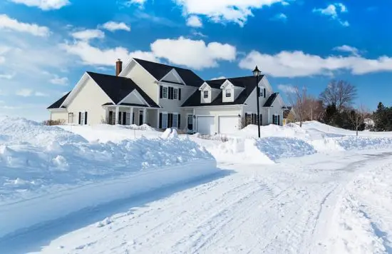 residential services - snow plowing