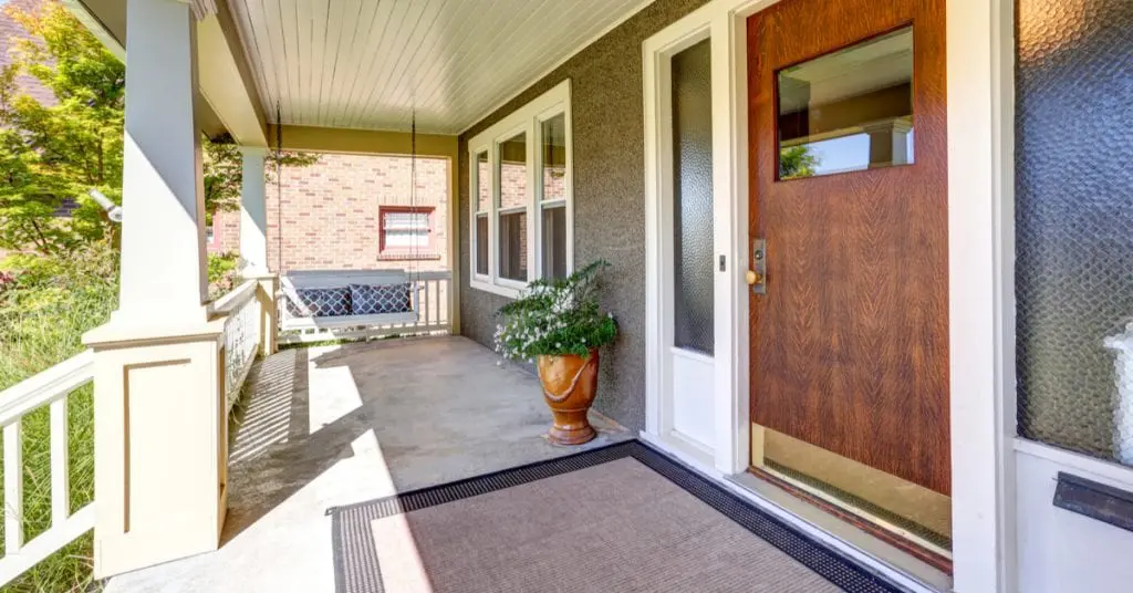 4 Hardscaping Updates To Increase Curb Appeal, front porch