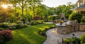 Beautiful Seasonal landscape maintenance Basking Ridge NJ