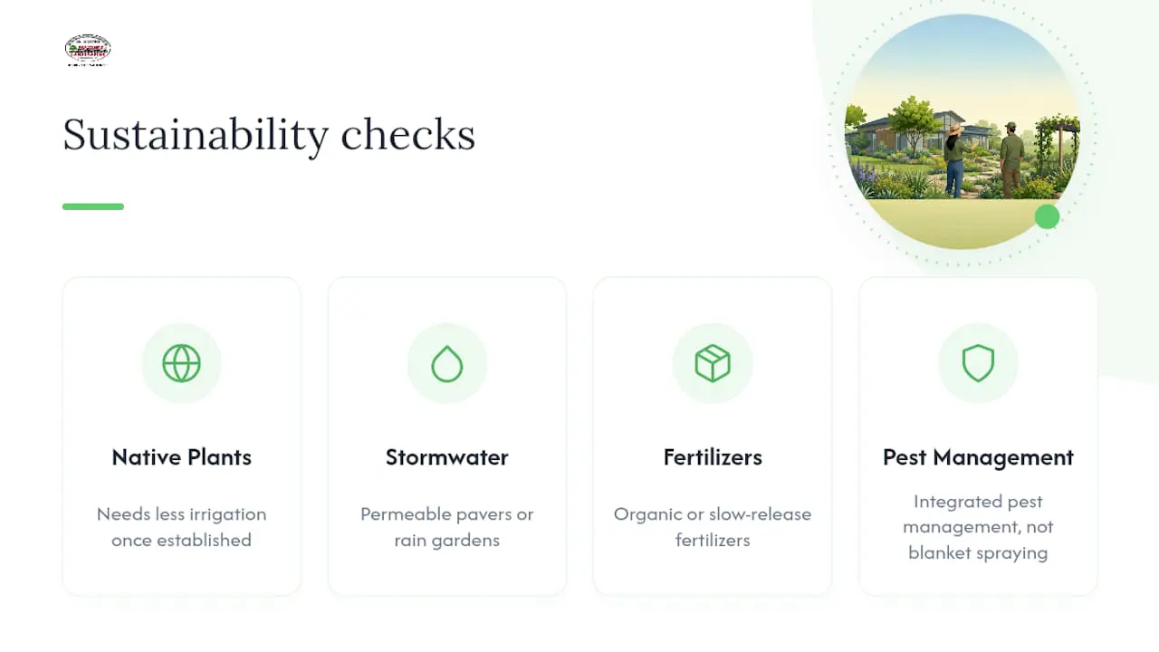 Four sustainable landscaping questions