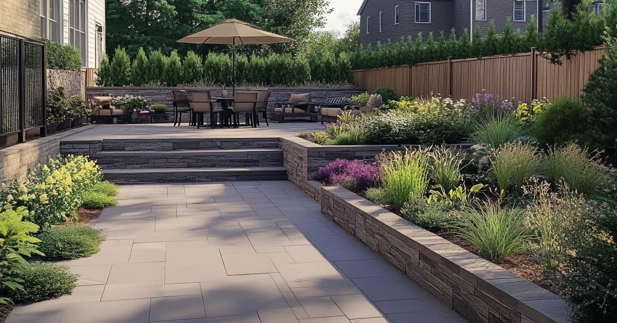 Multi-Level Retaining Wall Garden Designs for 2025